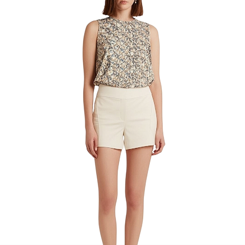 Boston Proper Beige Women's Stretch Shorts